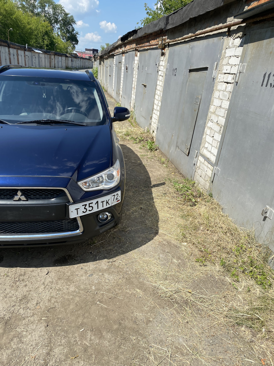 Гос номер на бок — Mitsubishi ASX, 1,8 л, 2010 года | тюнинг | DRIVE2