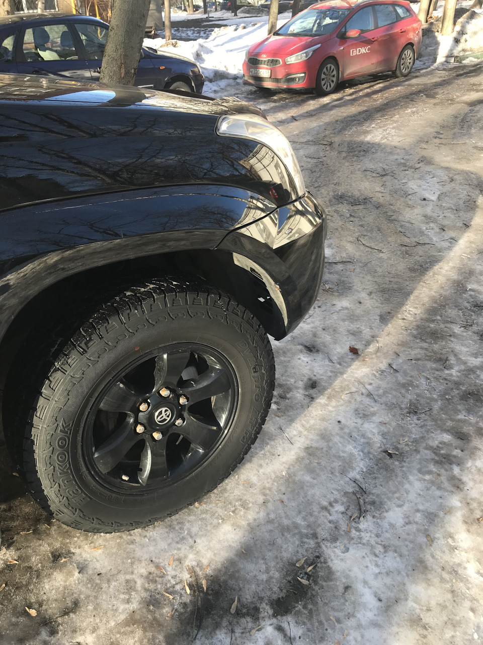 в севастополь 23.03.2019г. — Toyota Land Cruiser Prado 120-series, 4 л ...