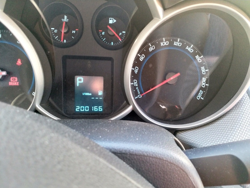 200 тыс. км Много или мало? — Chevrolet Cruze (1G), 1,6 л, 2012 года ...