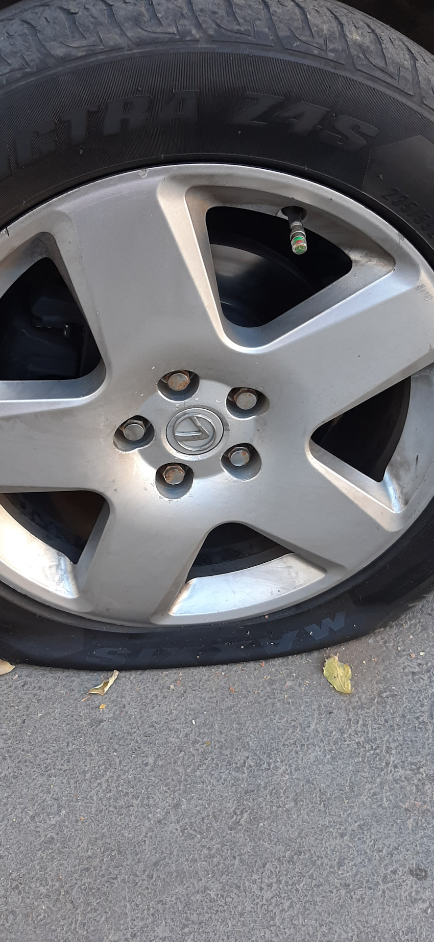 Китайские колпачки — Lexus RX (2G), 3,3 л, 2004 года | аксессуары | DRIVE2