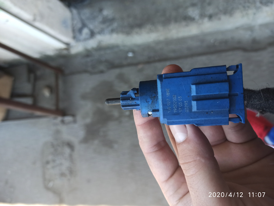 Подключение концевика положения педали сцепления после перехода с АКПП ...