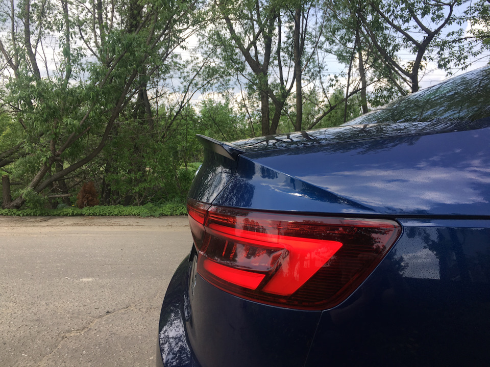 Спойлер. — Audi A4 (B9), 2 л, 2018 года | стайлинг | DRIVE2