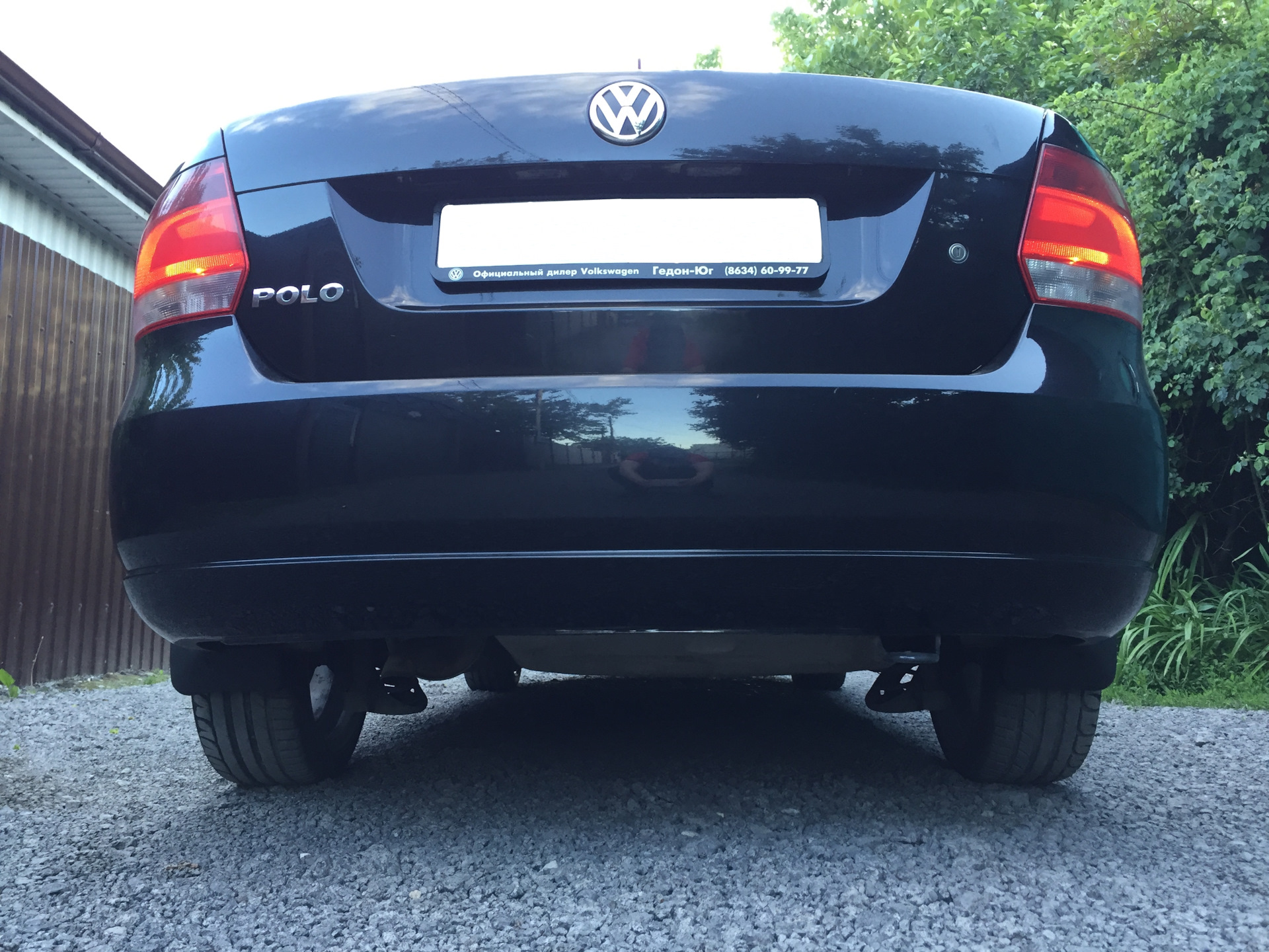 Брызговики Seintex (короткие) — Volkswagen Polo Sedan, 1,6 л, 2013 года ...