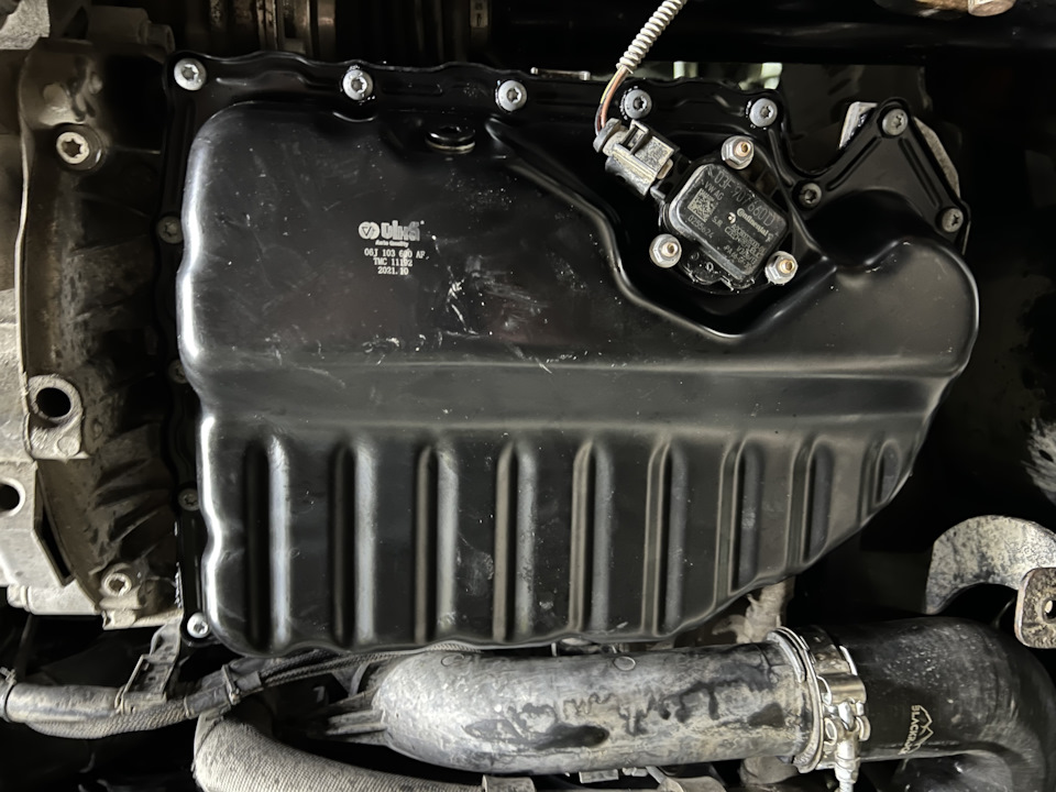 Масляный поддон GEN3 -> GEN2 — Skoda Octavia A7 Mk3, 1,8 л, 2013 года ...