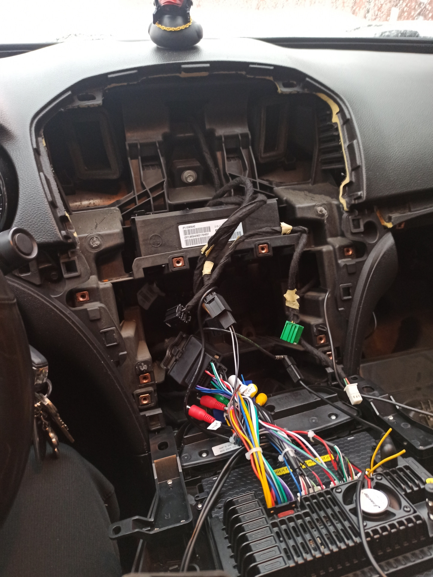 Планшет вместо штатной магнитолы — Opel Insignia (1G), 1,8 л, 2012 года ...