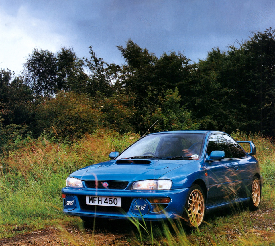 Догнать 22-ую»: Subaru Impreza WRX STi 22B против Porsche 911 Carrera (CAR  Magazine, сентябрь 1998) — DRIVE2