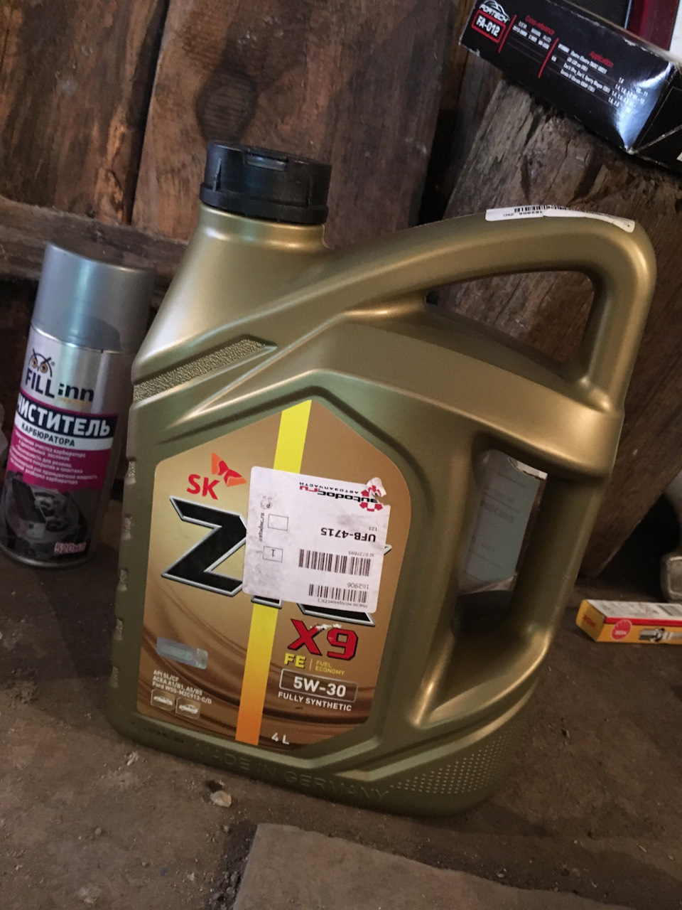 Замена масла в двигателе, коробке и замена свечей — KIA Ceed (1G), 1,6 ...