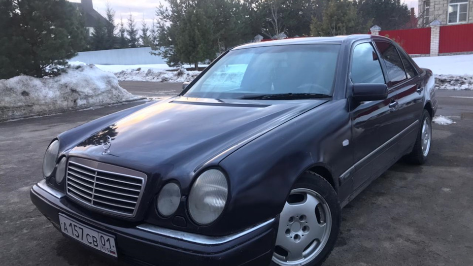 Горит уровень охлаждающей жидкости! — Mercedes-Benz E-class (W210), 2,3 ...