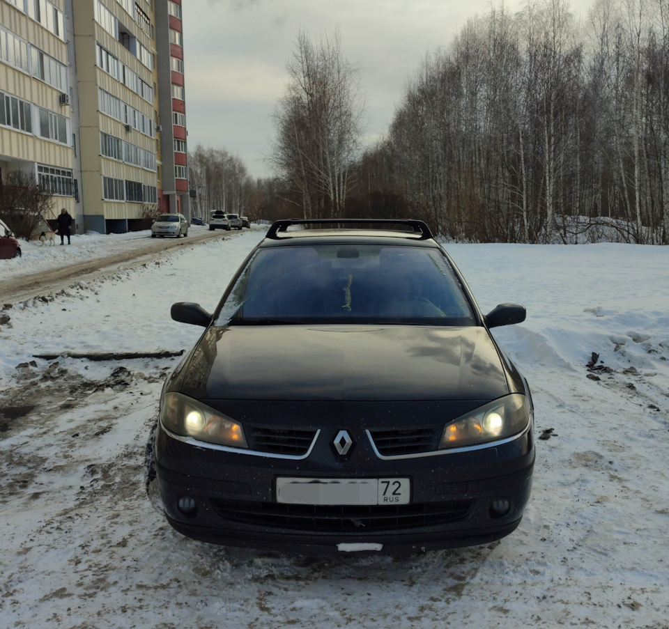 Дуги на крышу — Renault Laguna II, 1,6 л, 2006 года | аксессуары | DRIVE2