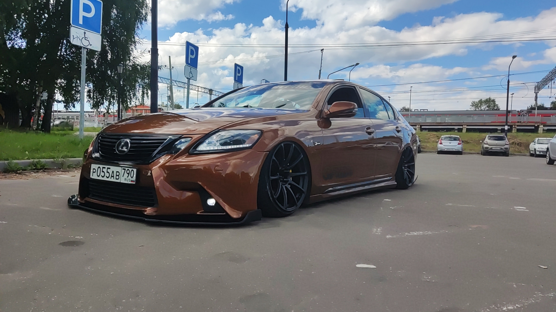 Brown Lexus