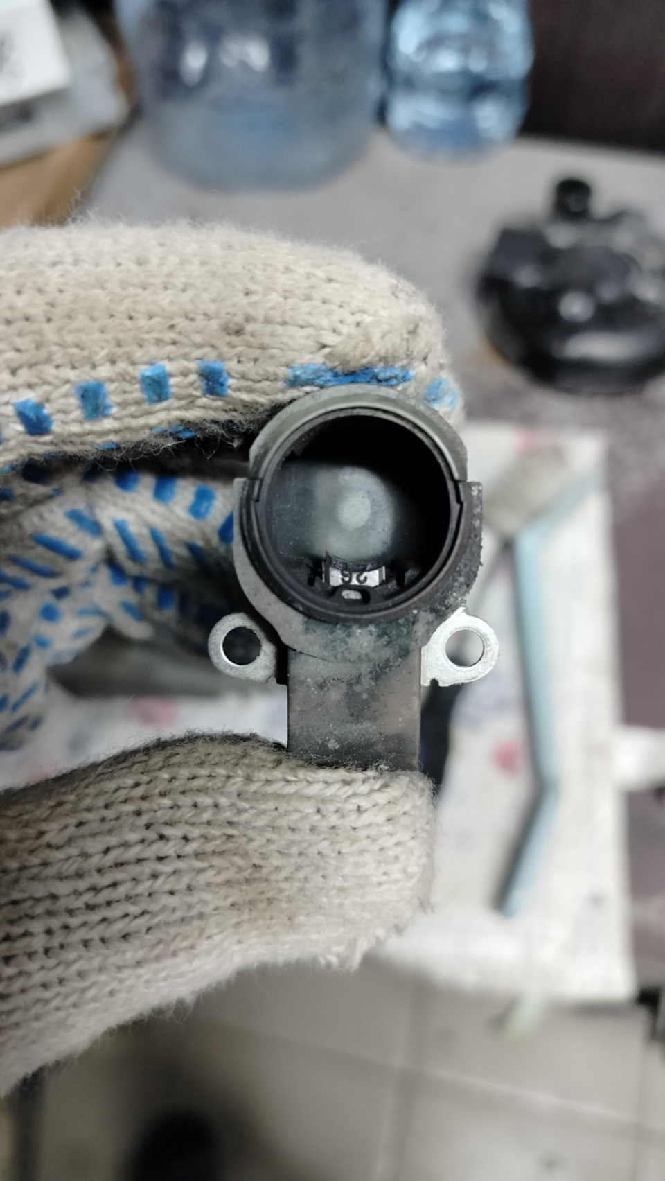 4. Щетки после 306 т пробега — Honda Accord (8G)