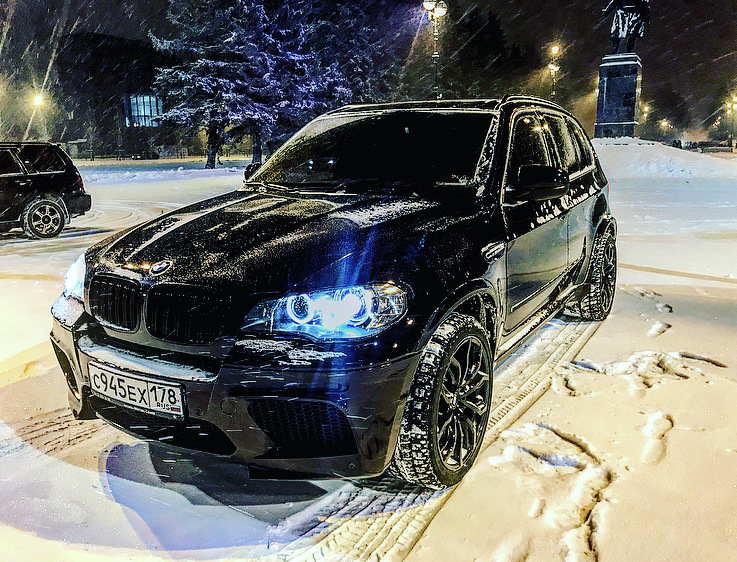 Разобрали bmw x6 за ночь