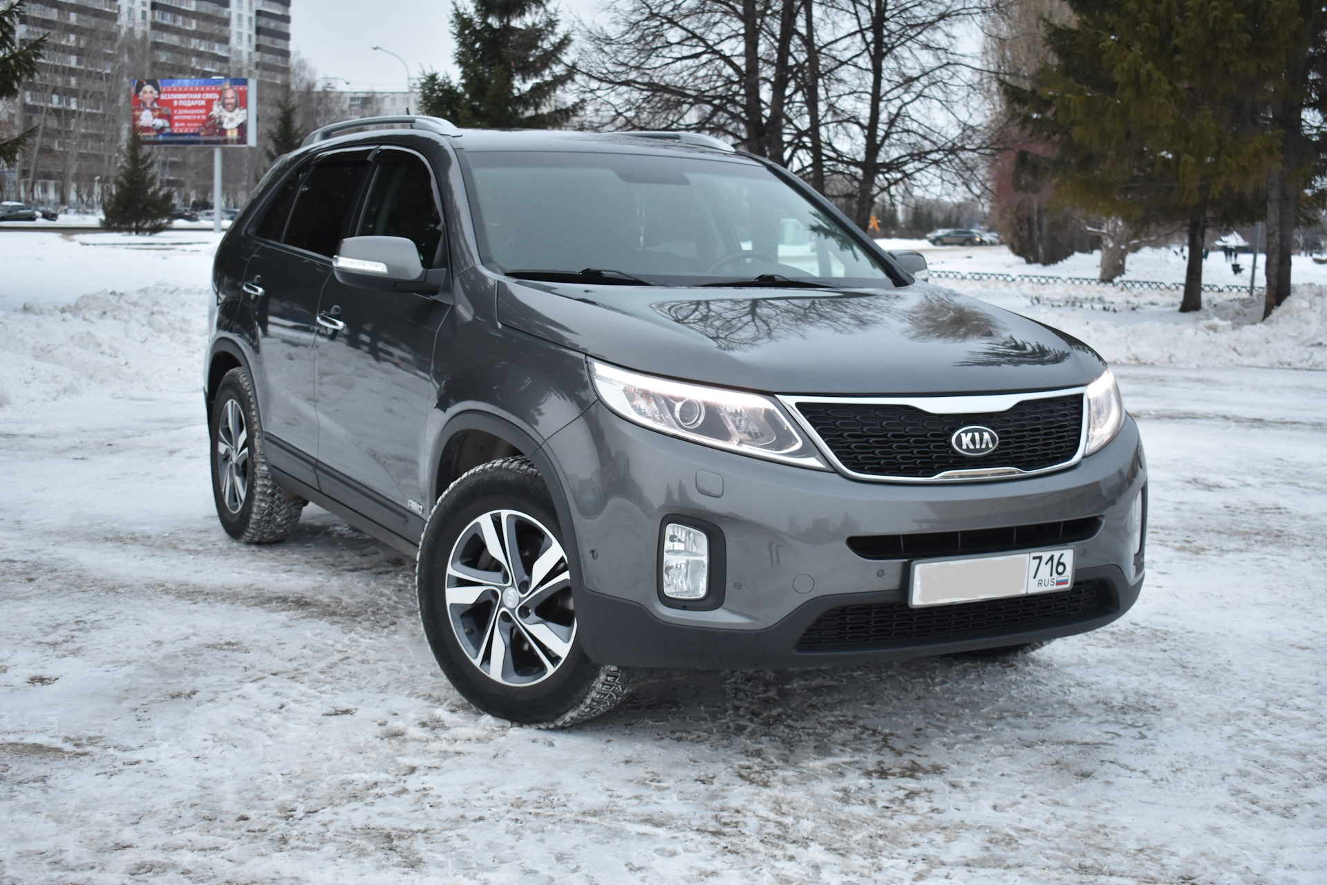 Kia Sorento 2014 серый