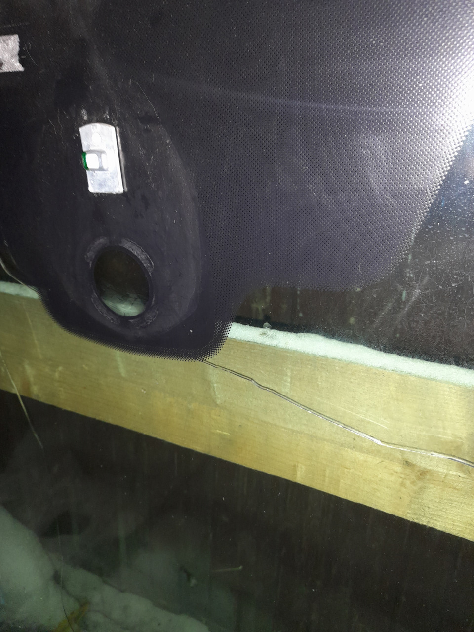 Замена лобового стекла — Nissan Qashqai (1G), 2 л, 2008 года | визит на ...