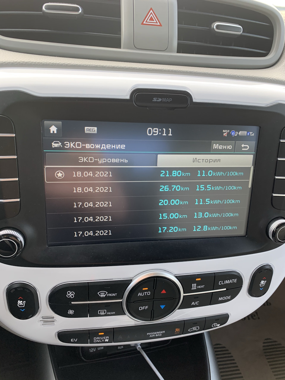 Расход — KIA Soul EV (2G), 2017 года | другое | DRIVE2