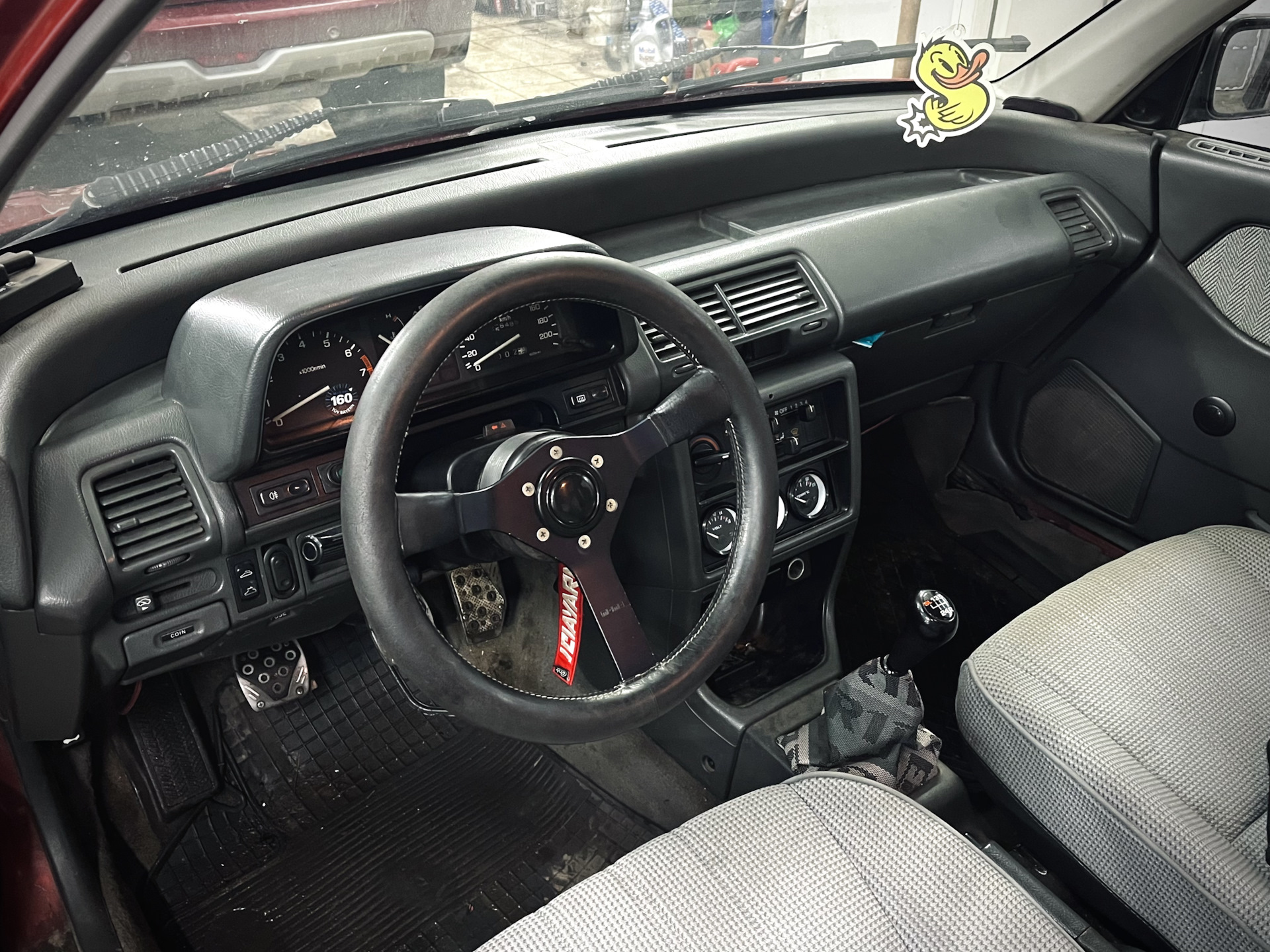 Руль + четырехточечные ремни — Honda Civic Shuttle (2G), 1,6 л, 1990 ...