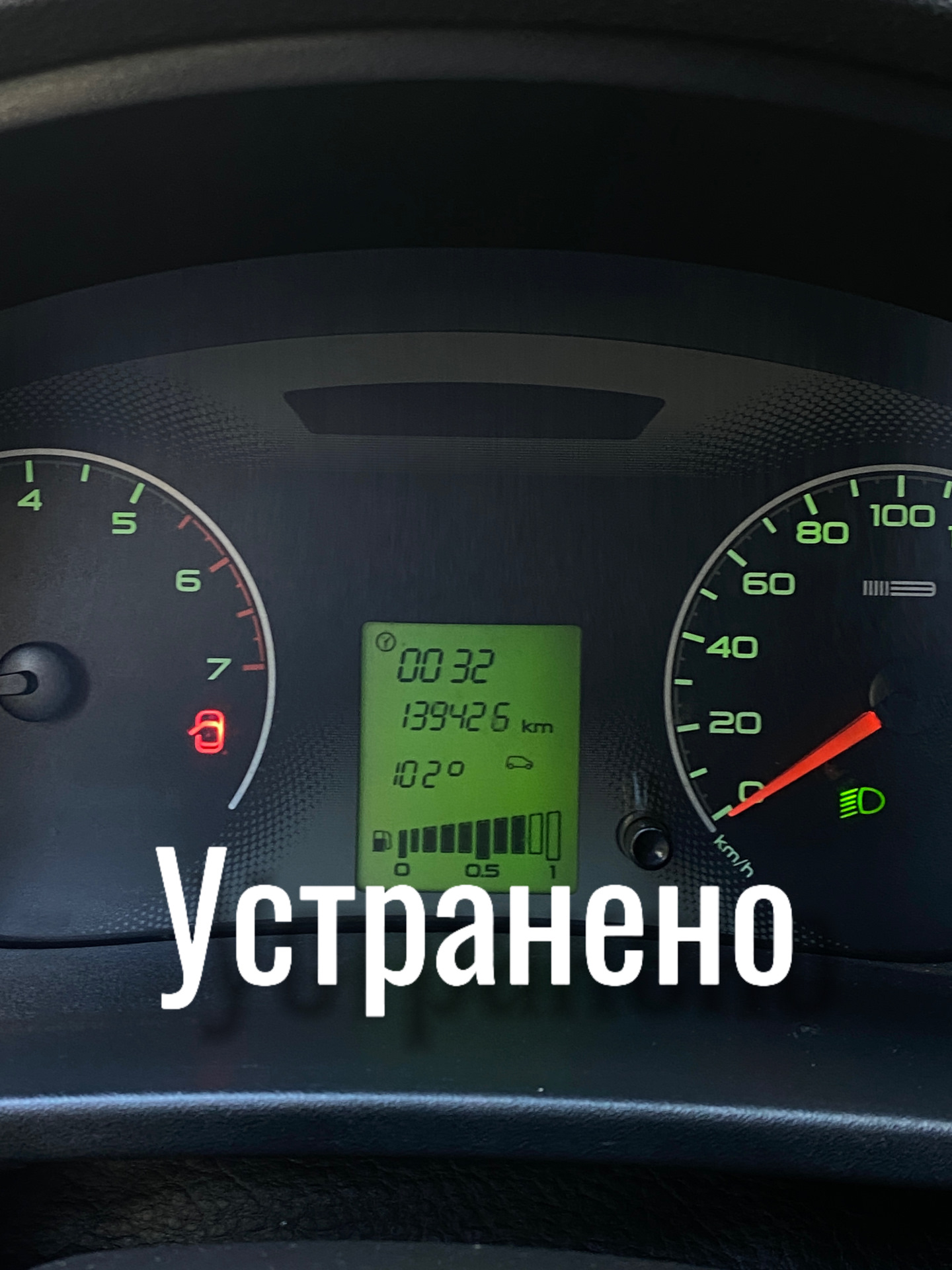 Беда с температурой — Lada Гранта Лифтбек (1G), 1,6 л, 2016 года ...