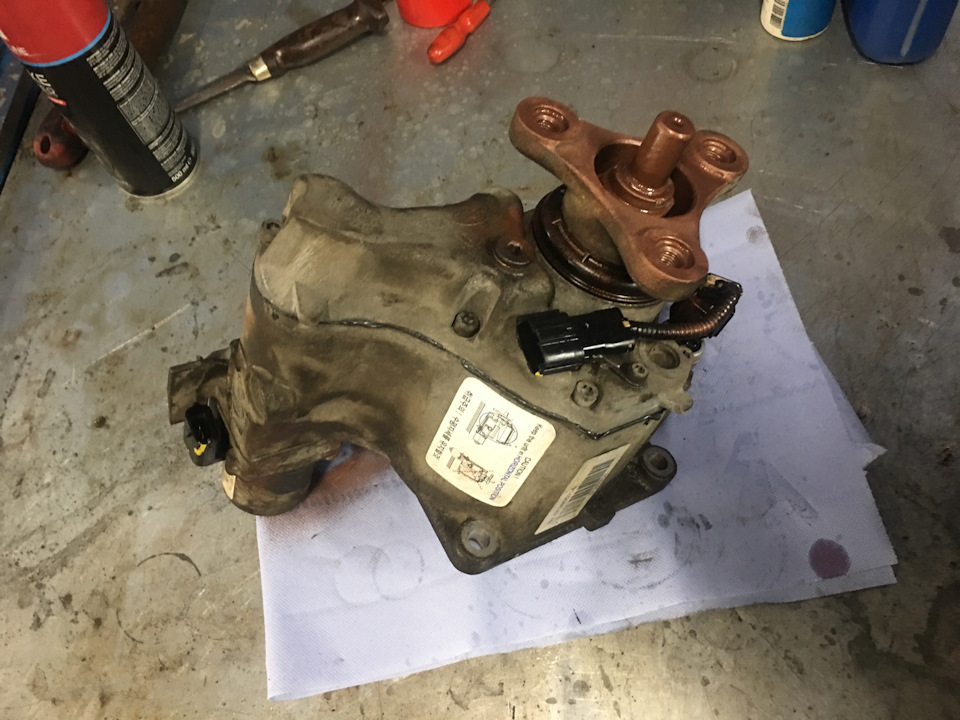 Ремонт полного привода, профилактика муфты Хендай Гранд Санта Фе 3 ...