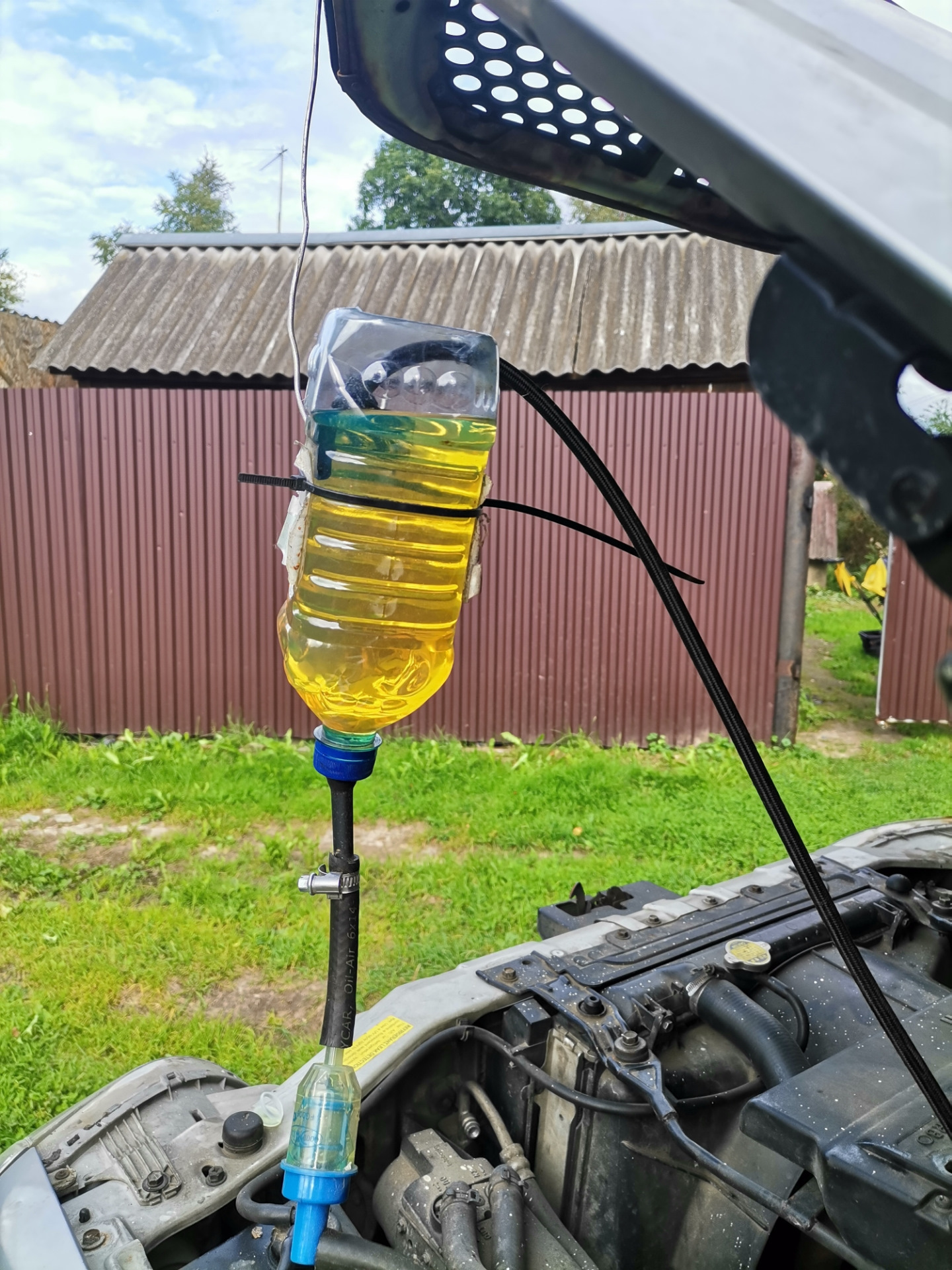 Промывка топливной — Hyundai Terracan, 2,5 л, 2002 года | плановое ТО ...