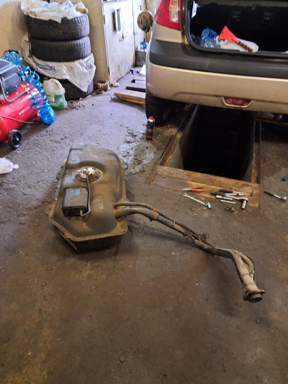 Гетц, замена бензобака — DRIVE2