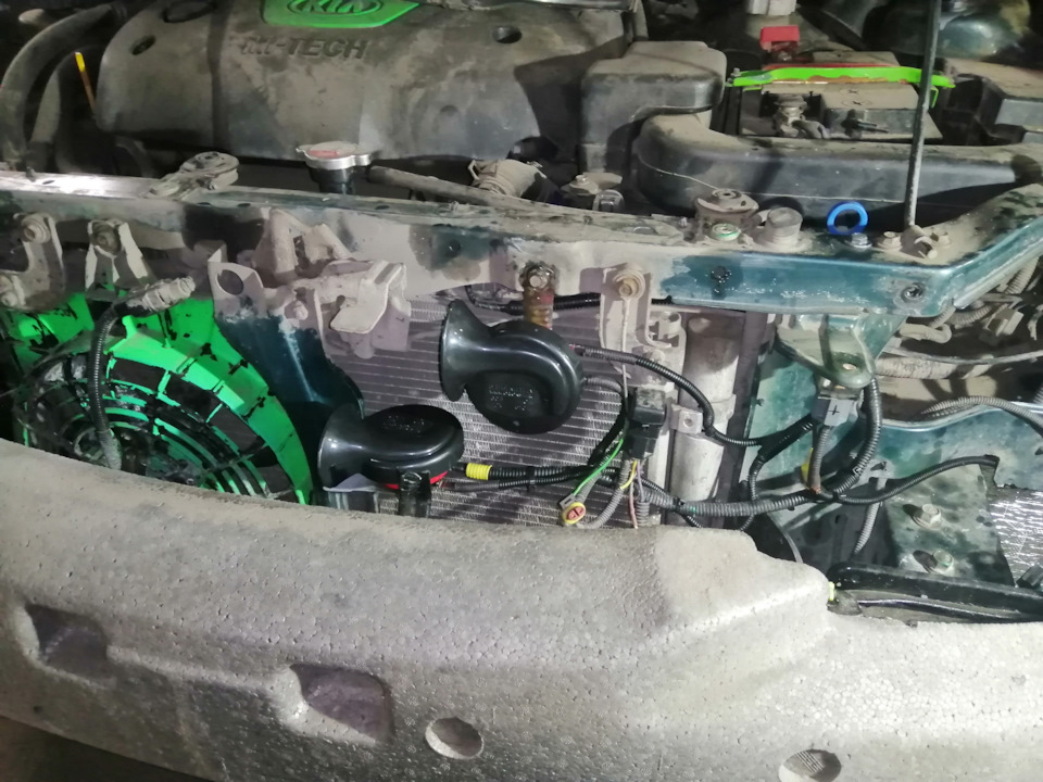 Сигнал — KIA Rio (1G), 1,5 л., 2003 года | своими руками | DRIVE2