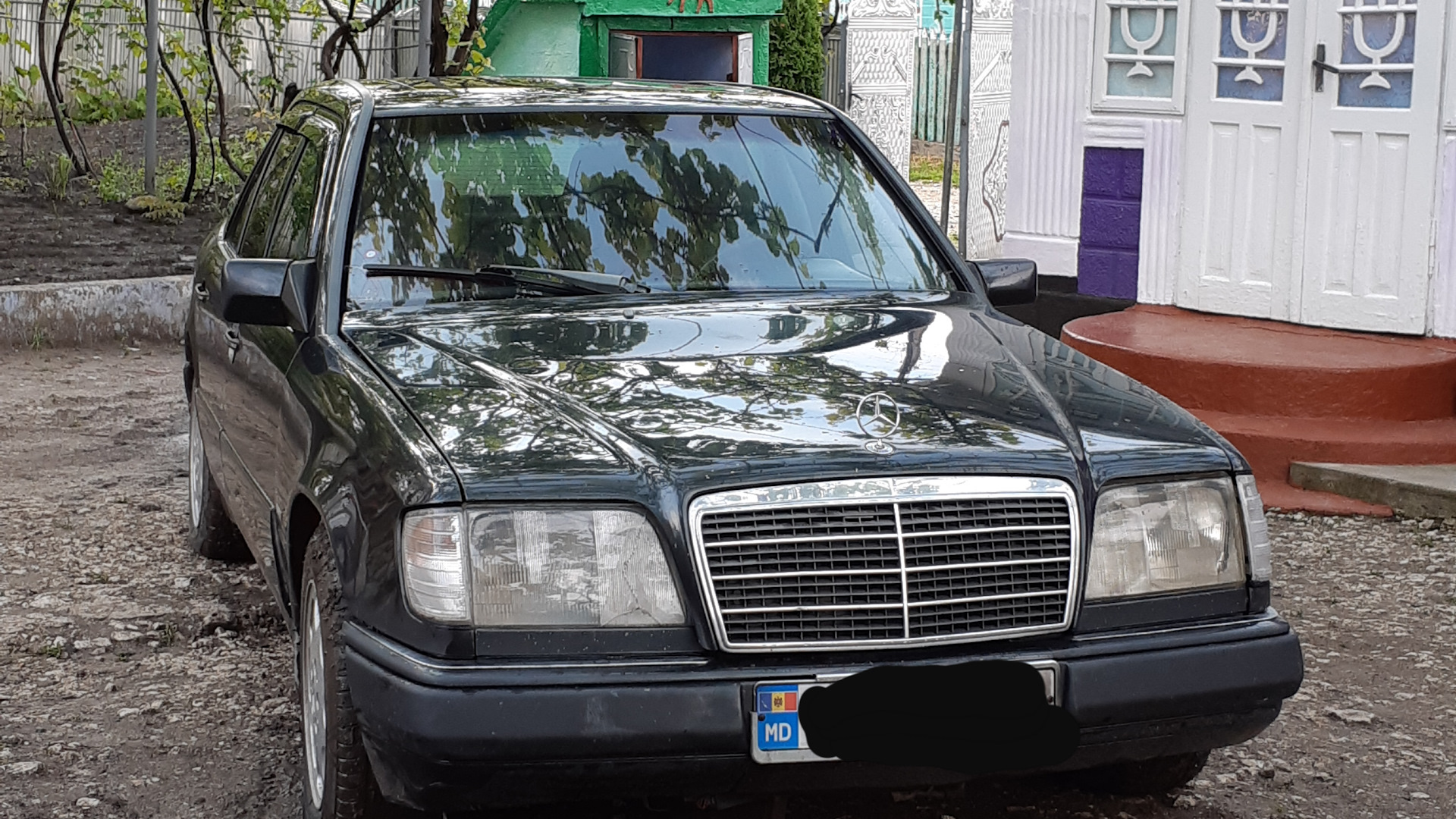 Mercedes-Benz E-class (W124) 2.2 бензиновый 1989 | Синий металик е220 ...
