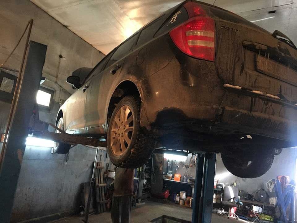 Частичная замена масла в коробке — KIA Ceed SW (1G), 1,6 л, 2008 года ...