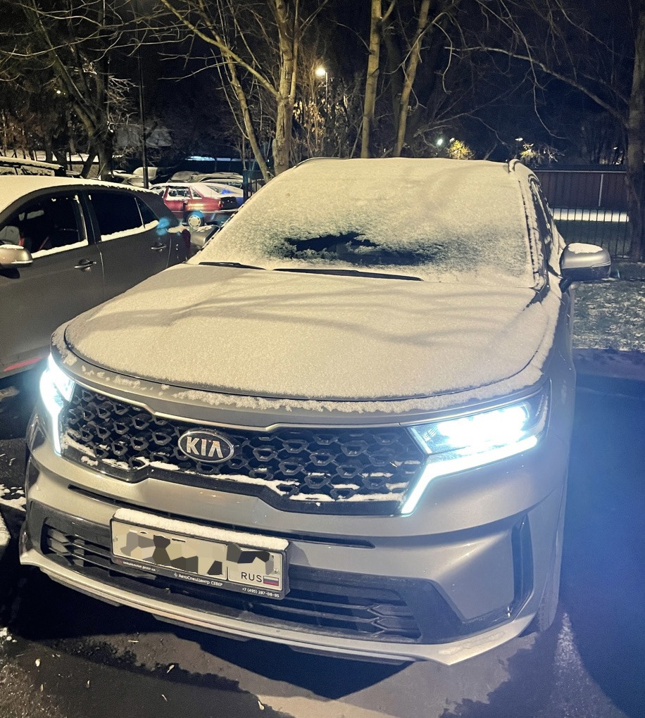 Зима ❄️ — KIA Sorento (4G), 2,2 л, 2020 года | фотография | DRIVE2