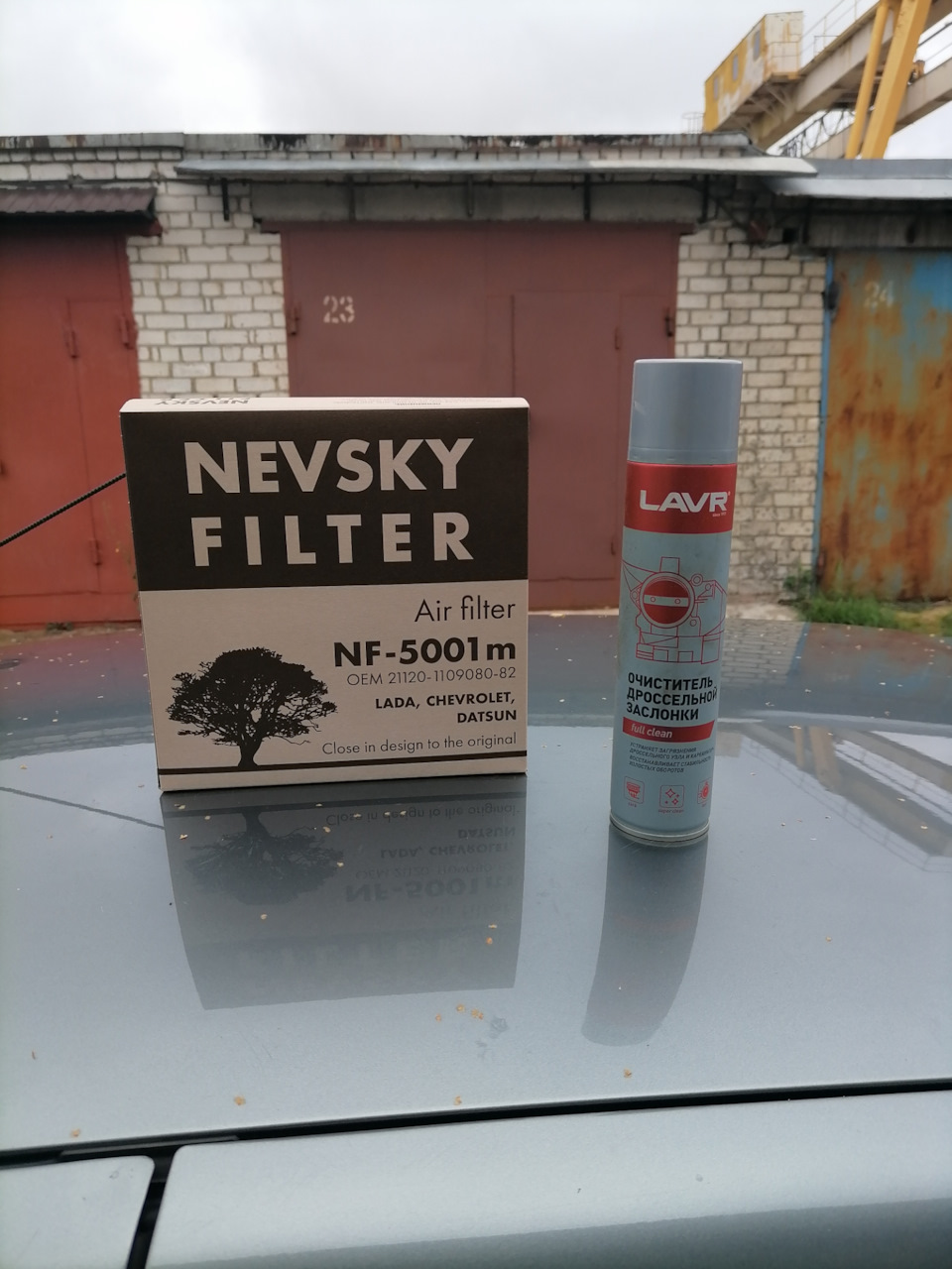 Чистка дроссельной заслонки, замена воздушного фильтра. — Lada Приора ...