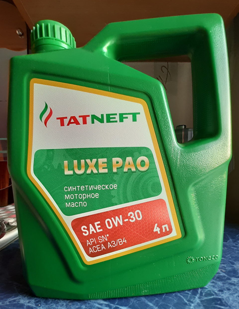Масло LUXE PAO от ТАТНЕФТИ — Hyundai Solaris (1G), 1,6 л, 2014 года ...