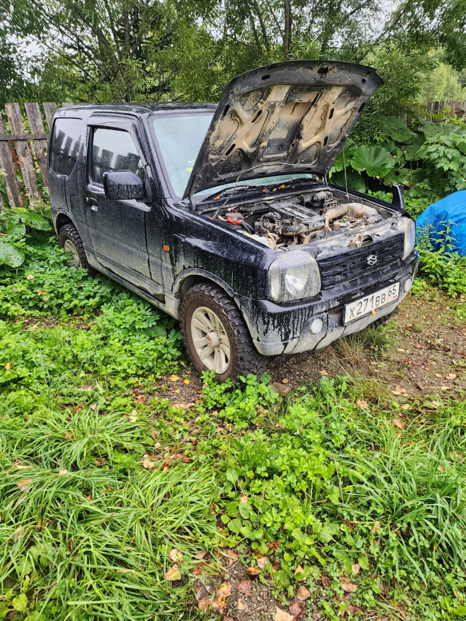 №1 начинаем начинать — Suzuki Jimny, 0,6 л, 2003 года | эвакуация | DRIVE2