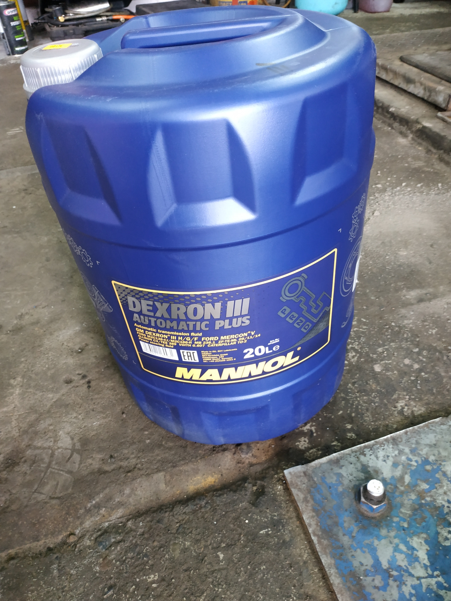 Замена масла в каробке БТР — SsangYong Rexton (1G), 2,3 л, 2007 года