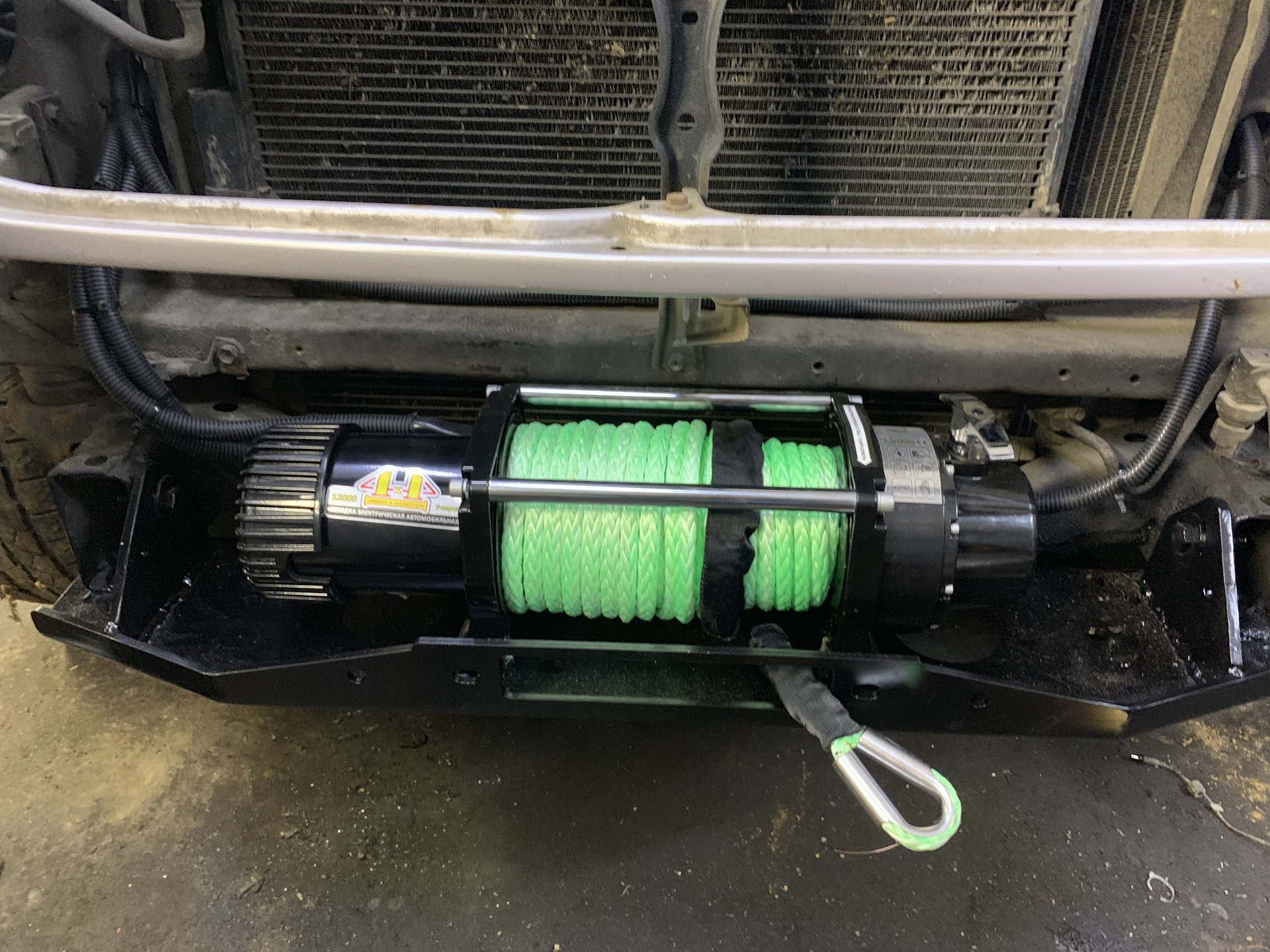 Скрытая установка лебедки в ваш land cruiser всего за 31 000 руб ...