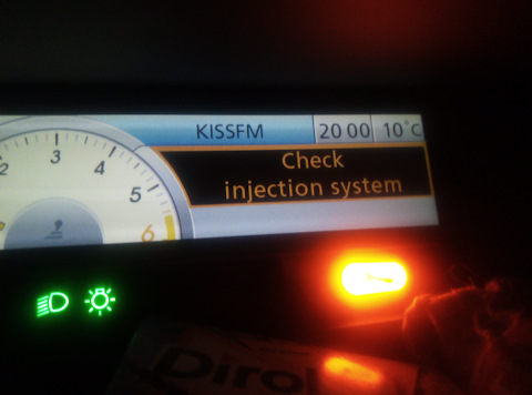 Check injection system scenic 3 дизель