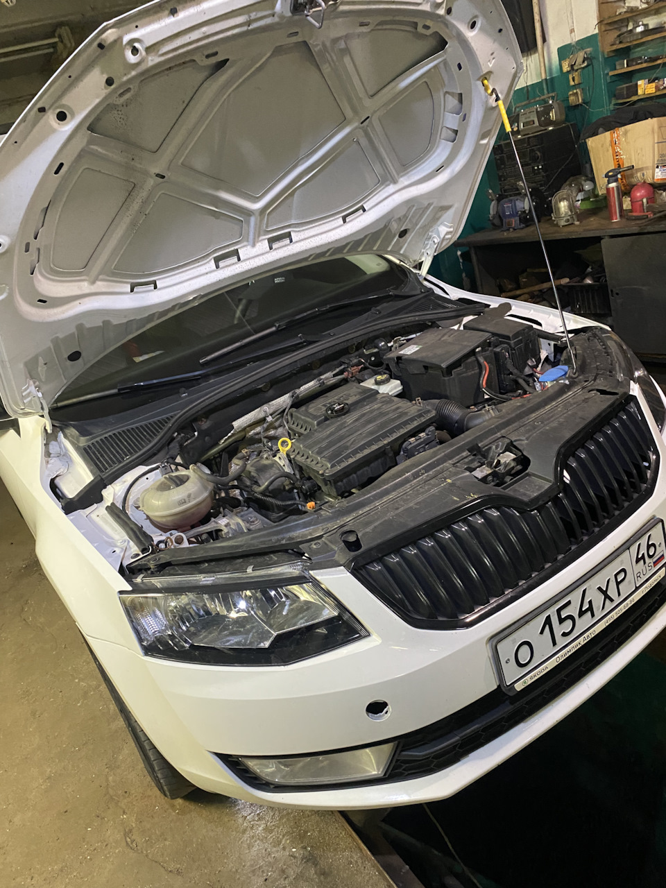 ТО 220000 — Skoda Octavia A7 Mk3, 1,6 л, 2014 года | визит на сервис ...