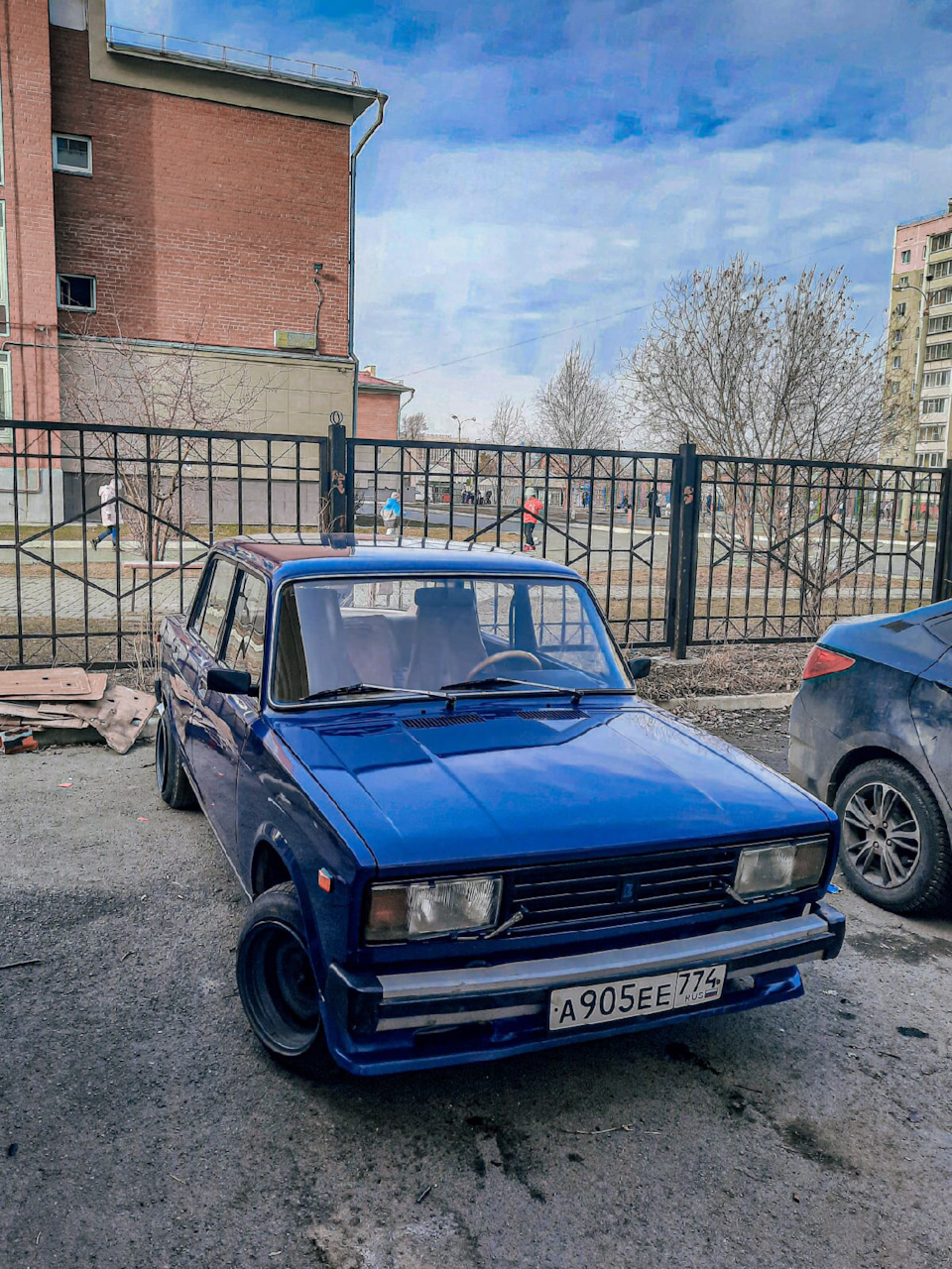 Железная губа Вихур — Lada 21053, 1,5 л, 1998 года | стайлинг | DRIVE2