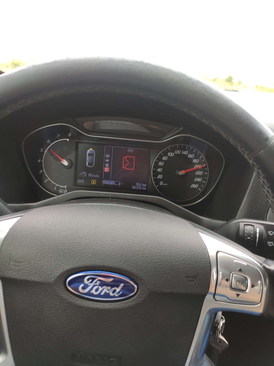 Глюк кондиционера — Ford Mondeo IV, 2 л, 2011 года | поломка | DRIVE2