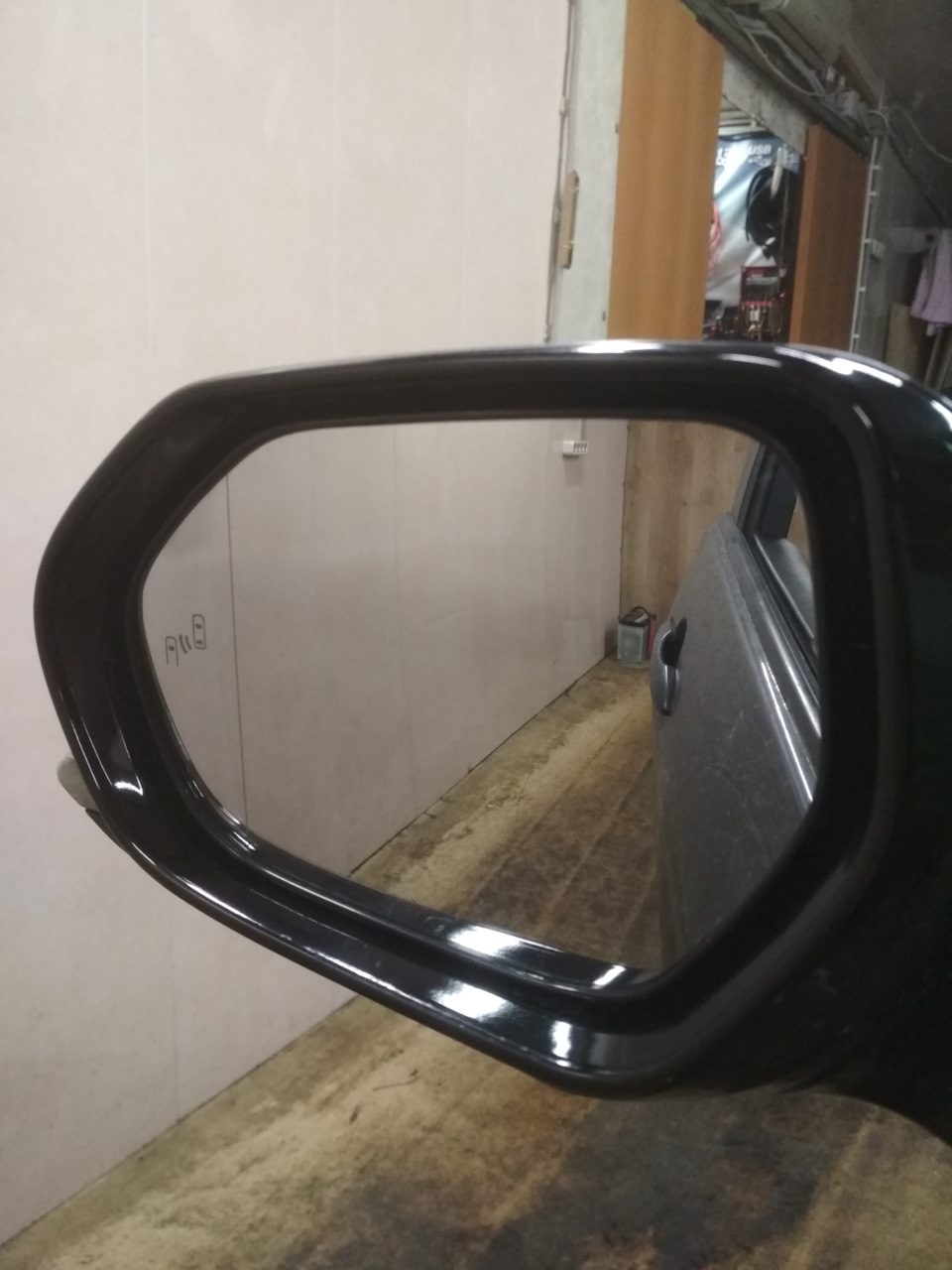 Glaco Mirror Coat Zero. Антидождь для зеркал. — Toyota Prius Alpha, 1,8 л,  2012 года, наблюдение