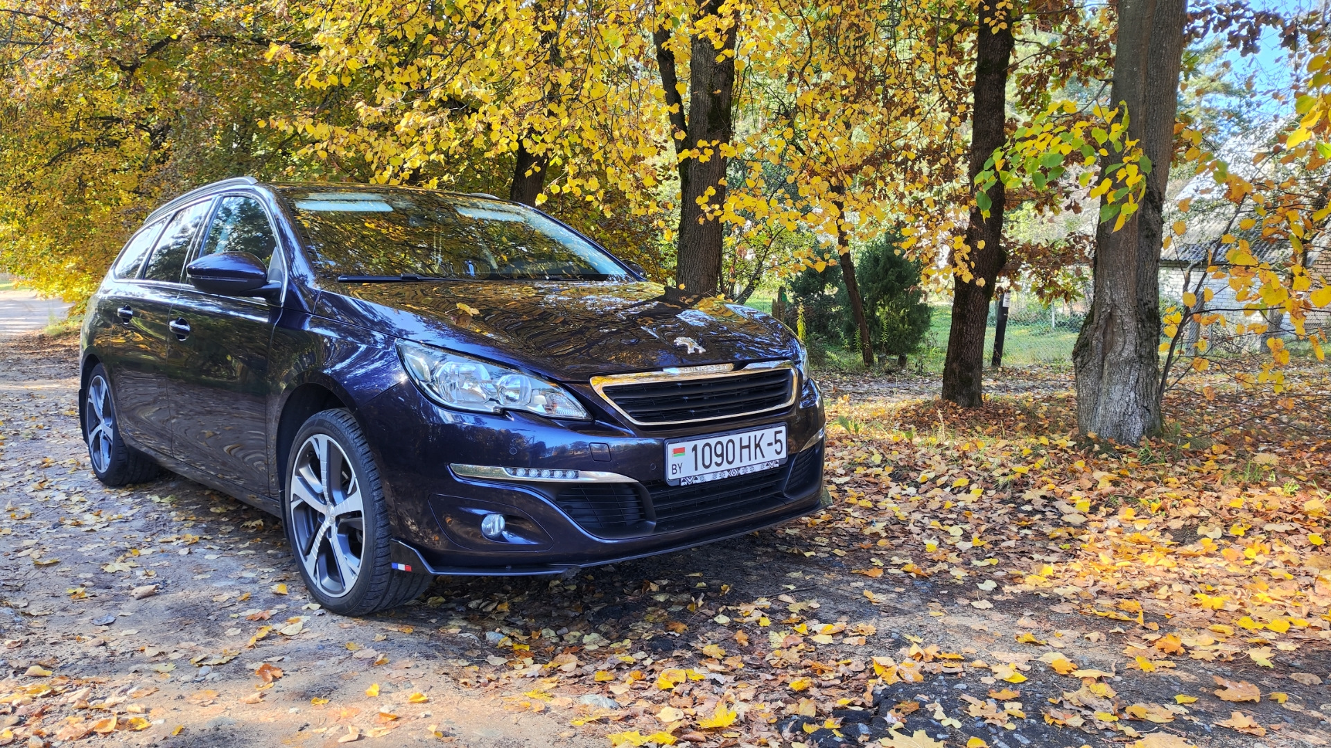 Пенный очиститель Lavr и рулевые наконечники AsMetal — Peugeot 308 SW ...