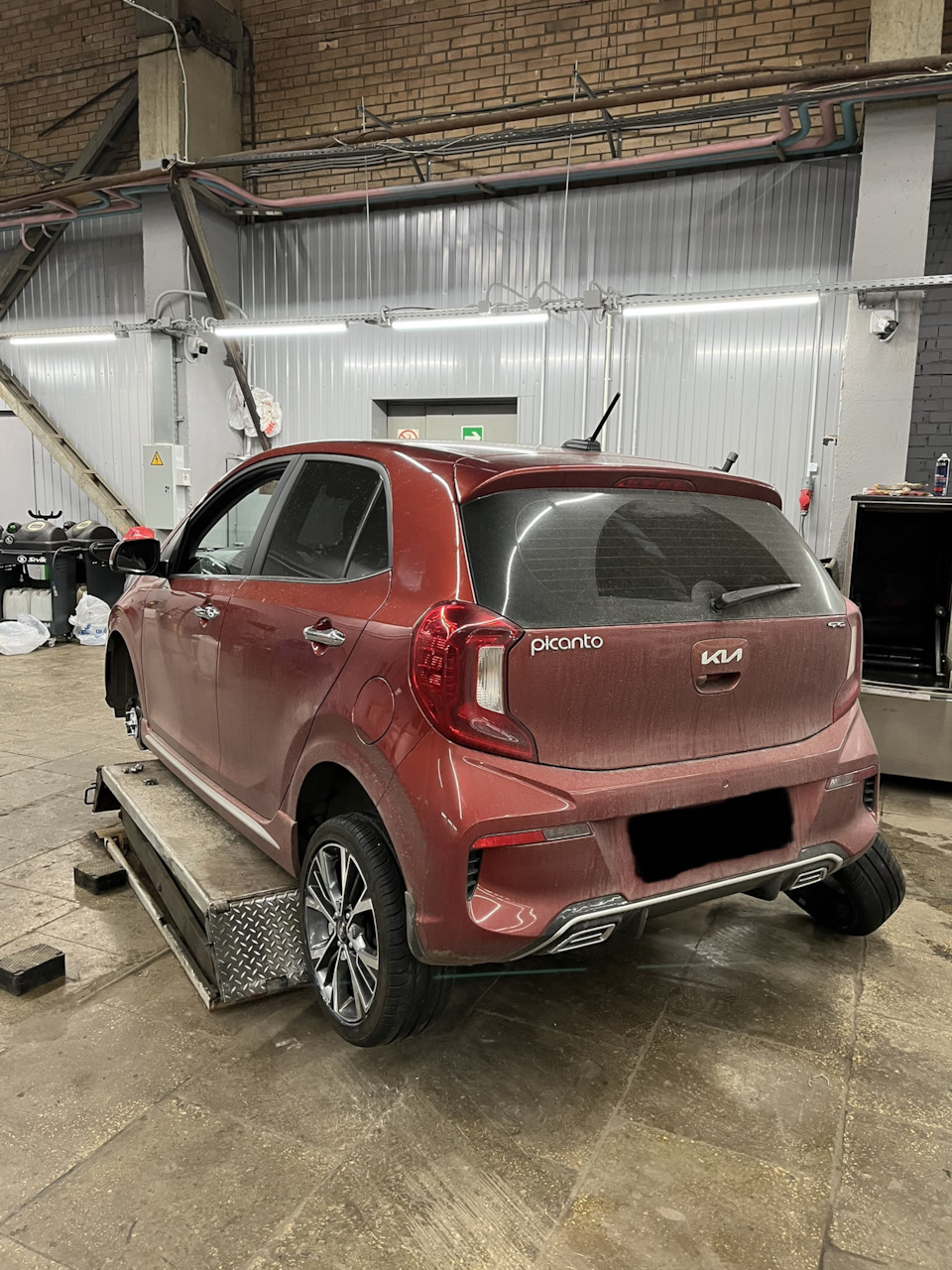 Сезонный шиномонтаж — KIA Picanto (3G), 1 л, 2022 года | шины | DRIVE2