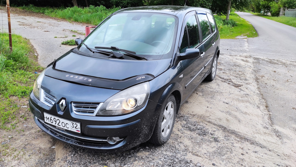 Тросики электро ручника — Renault Grand Scenic II, 1,5 л, 2008 года ...