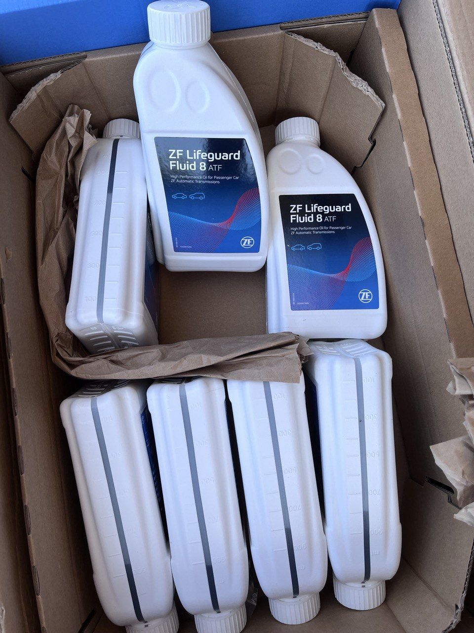 Комплект ZF, замена масла в АКПП — BMW 3 series (F30), 2 л, 2017 года ...