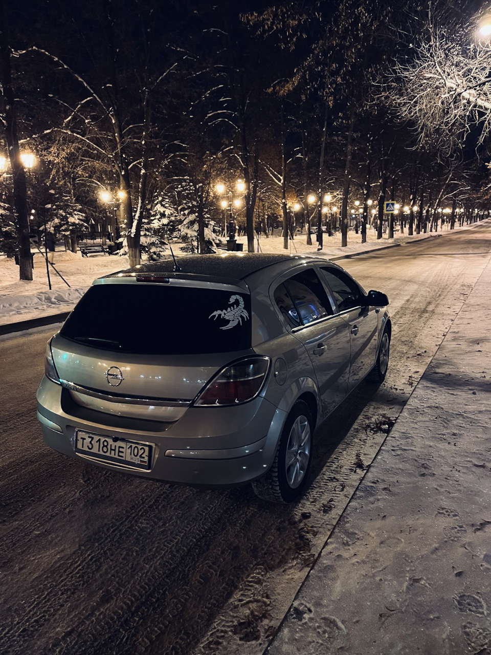 36 за бортом 🥶❄️ — Opel Astra H, 1,6 л, 2011 года | просто так | DRIVE2