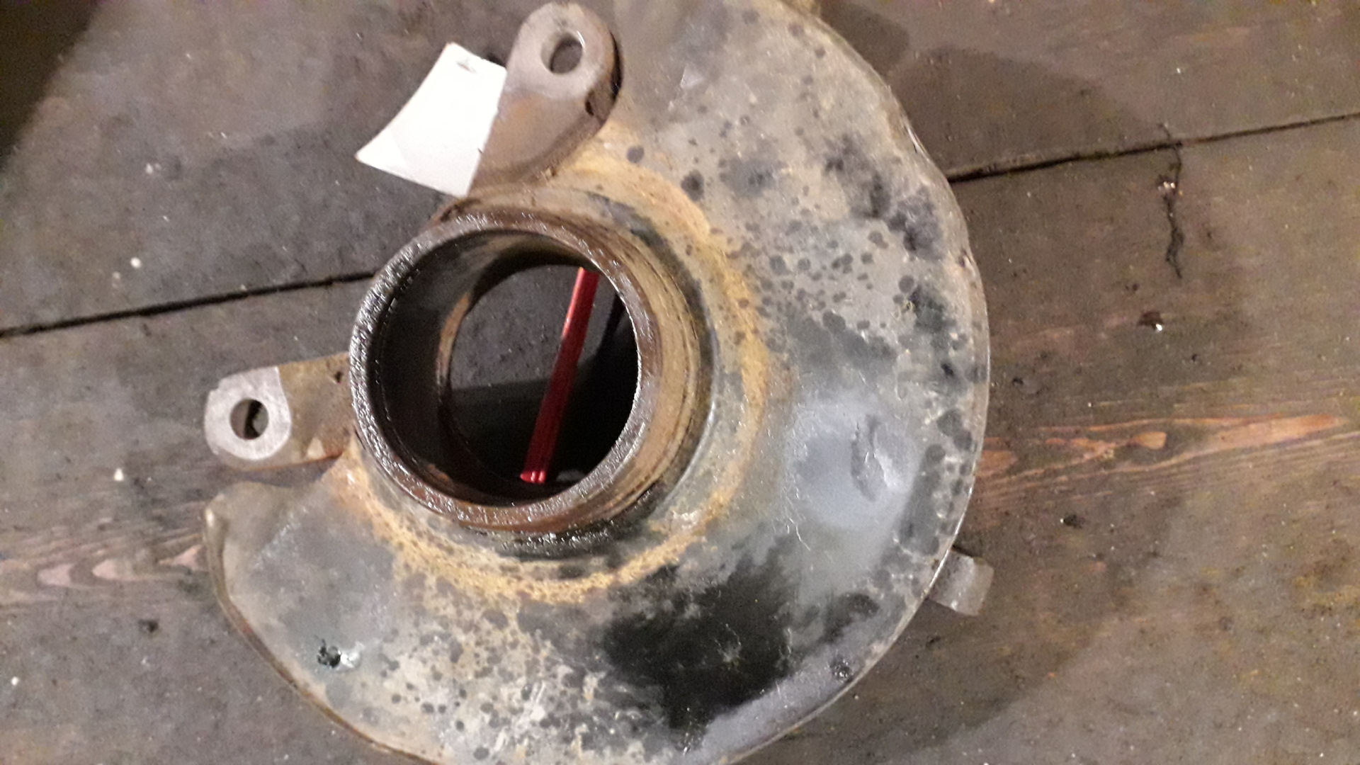 Выпрессовка ступицы и подшипника из поворотного кулака Chery sweet qq с ...