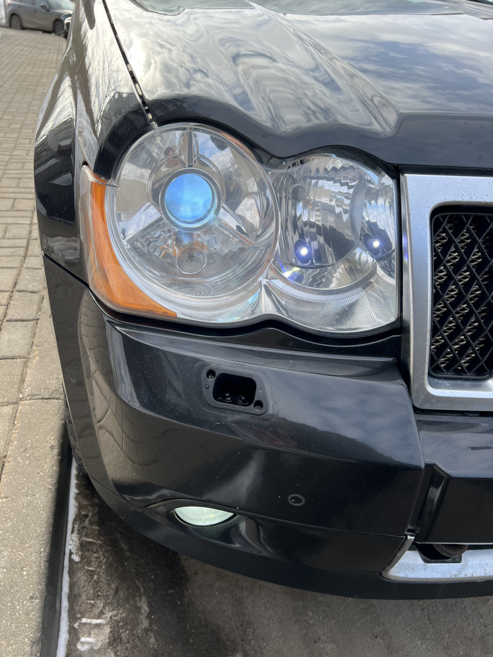 Крышка форсунки фары — Jeep Grand Cherokee (WK), 3 л, 2008 года ...