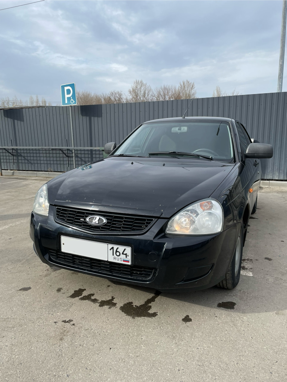 Black edition — Lada Приора седан, 1,6 л, 2013 года | тюнинг | DRIVE2