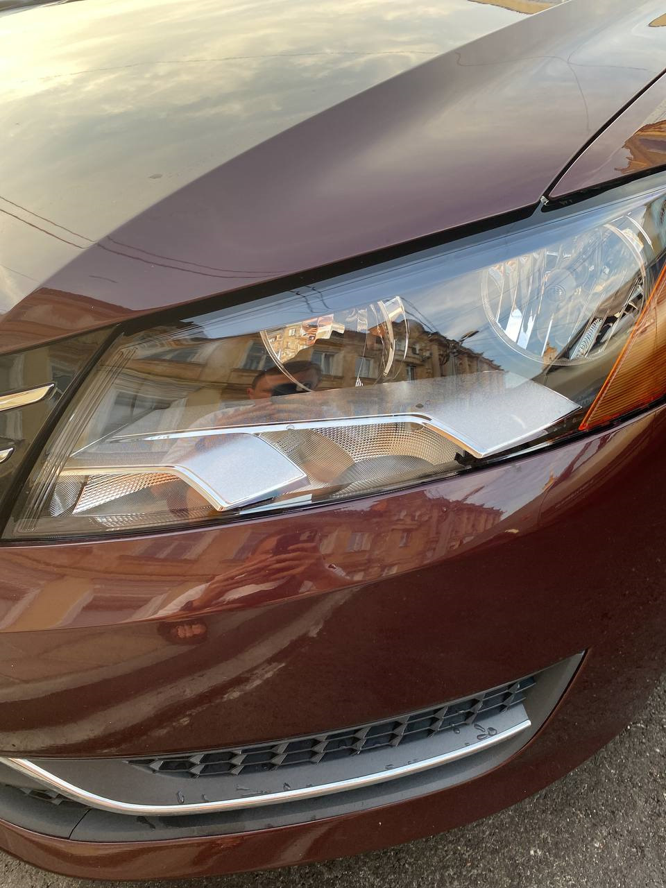 Замена стекла на фаре — Volkswagen Passat US, 2,5 л, 2012 года | визит ...