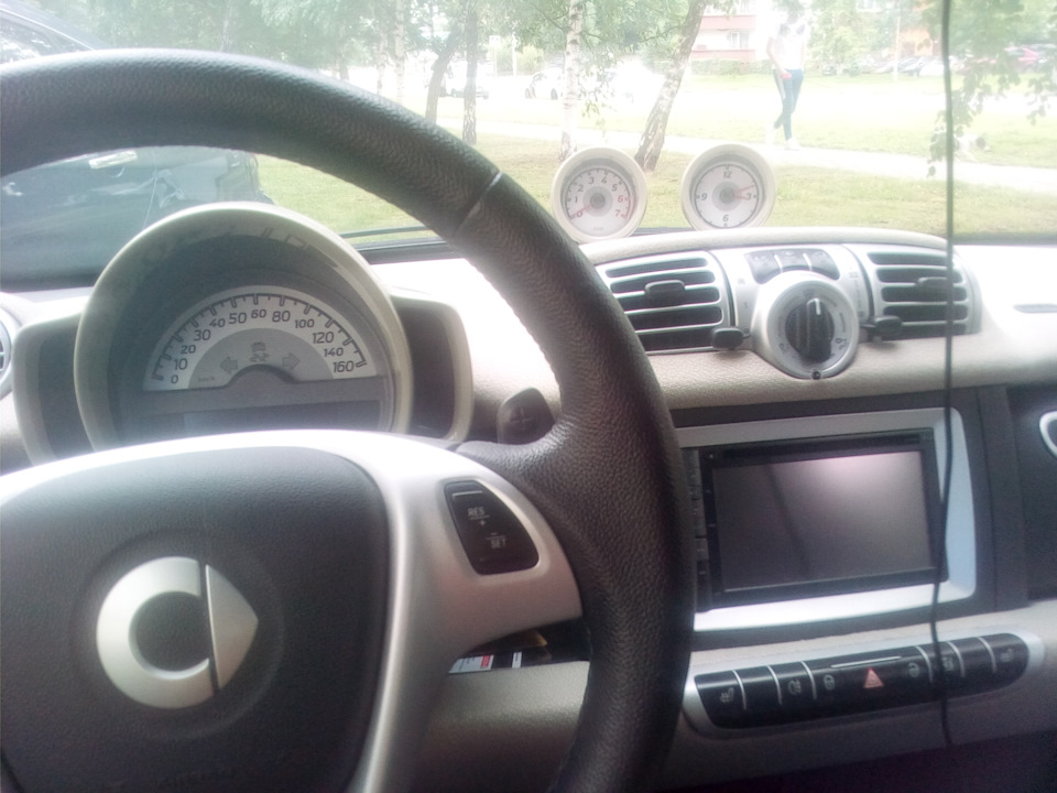 Рожки с тахометром для Смарта — Smart fortwo (2G), 1 л, 2013 года ...