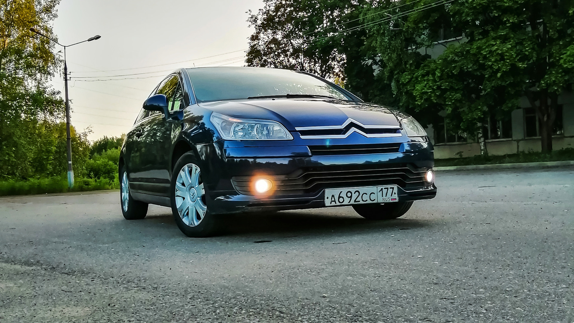 Citroen C4 (1G) 1.6 бензиновый 2007 | Машина сестры на DRIVE2