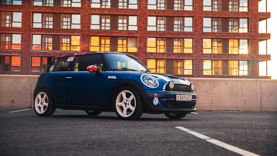 Mini Cooper S синее безумие Drive2